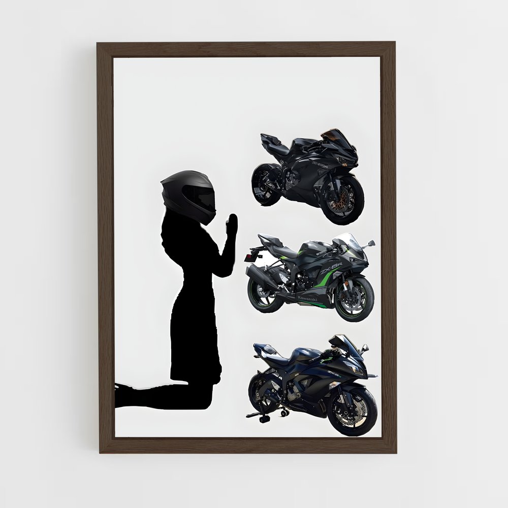 Poster Ninja en Noir (vue 5)
